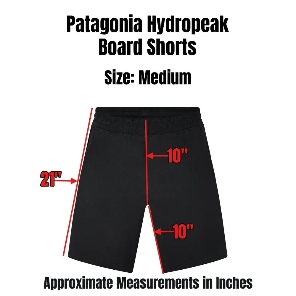 Patagonia Hydropeak Board Shorts‎ Mens 38 10